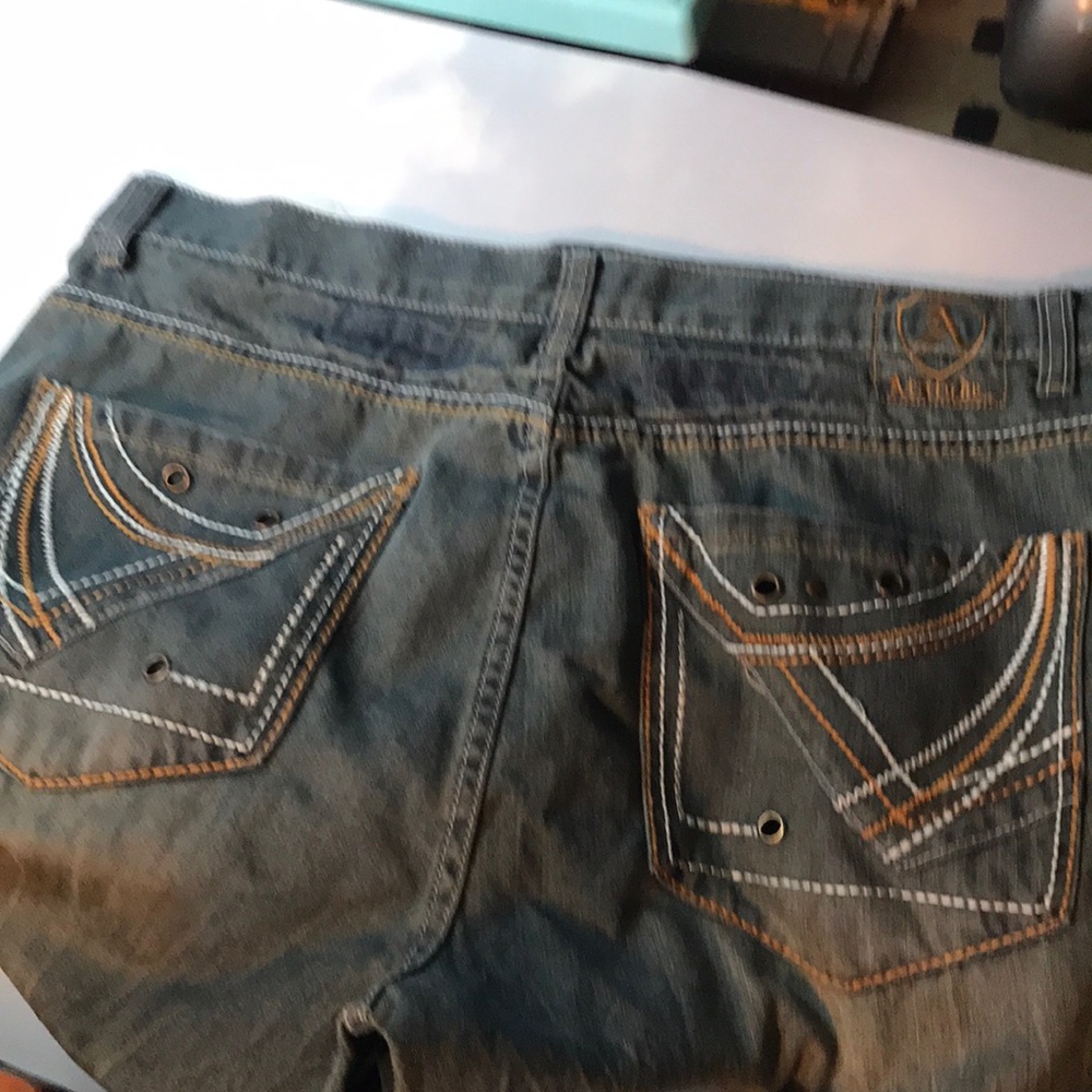 Attitude Gold Jeans 42x32